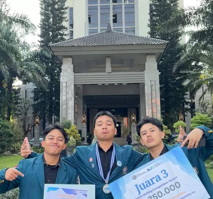 Students from the Faculty of Social and Political Sciences, Diponegoro University, Win 3rd Place in the BNYC 2025 Article Writing Competition