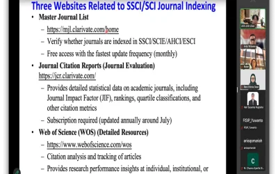FISIP UNDIP Presents Visiting Professor from Taiwan, Discusses Writing Strategies to AI Ethics