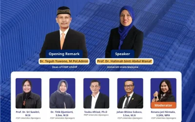 FISIP UNDIP Holds Visiting Professor Program with Universiti Utara Malaysia: Reinventing Government for the SDGs