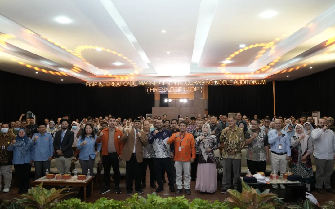 Seminar Nasional dan Rapat Kerja KAPSIPI & ADIPSI Bahas Isu “Digital & Sustainable Governance, Policy and Politics in Public Sector” di FISIP Undip