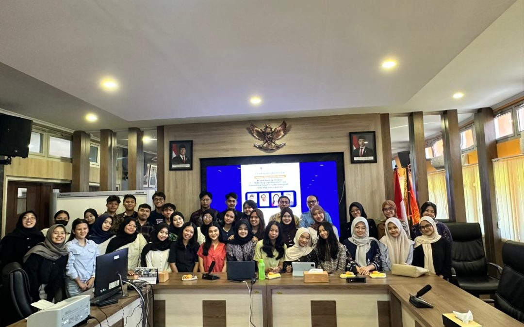 Research Dissemination Seminar: Beyond Working Holidays: Rethinking Legal Protection and Transnational Governance for Indonesian WHV Migrants in Australia