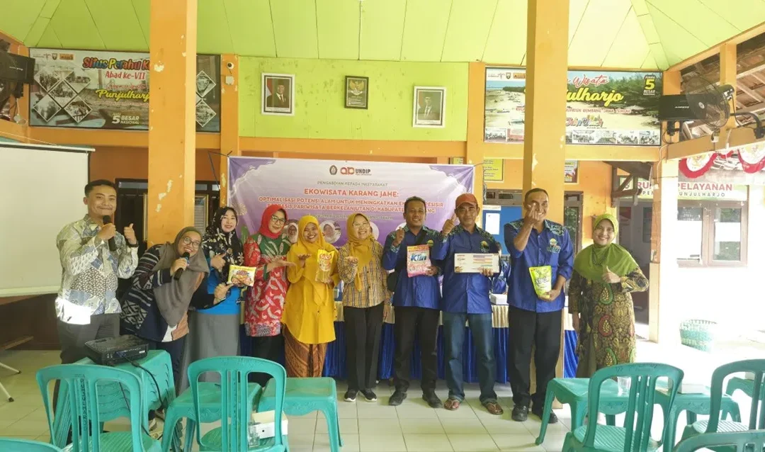 DOSEN ADMINISTRASI PUBLIK FISIP UNDIP DAN PENGELOLA EKOWISATA KARANG JAHE LAKUKAN EVALUASI BERSAMA UNTUK PENGUATAN TATA KELOLA BERKELANJUTAN