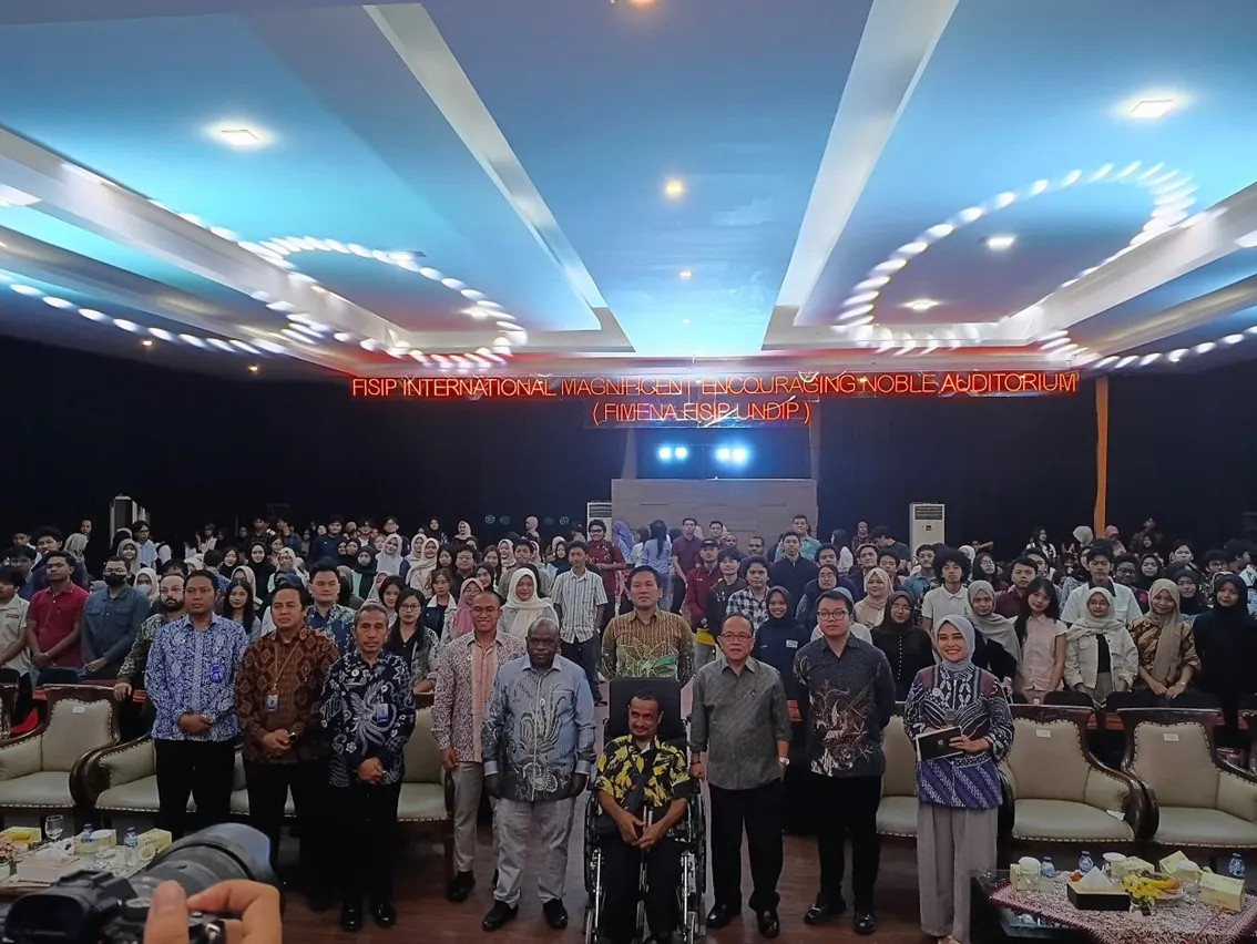 Gelar Kuliah Umum Menteri HAM RI & Penandatanganan Nota Kesepahaman Antara Undip Dengan Kementerian HAM RI