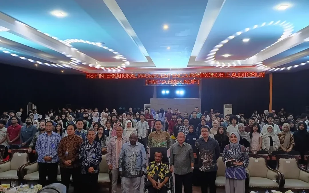 Department Politic and Government Sciences Faculty of Social and Political Sciences Undip : Public Lecture by the Indonesian Minister of Human Rights & Signing of a Memorandum of Understanding Between Undip and the Indonesian Ministry of Human Rights