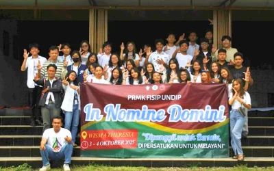 PRMK FISIP UNDIP Gelar Retret Rohani “In Nomine Domini”, Pererat Persaudaraan dan Iman Katolik