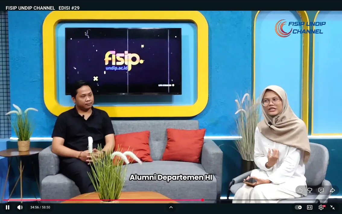 Alumni FISIP UNDIP Lintas Disiplin Dari Hubungan Internasional ke Strategi Komunikasi Industri Nasional