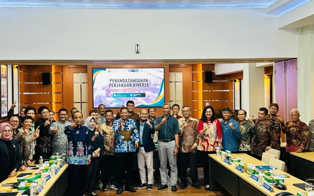 Dukung Akselerasi Kinerja Universitas, FISIP UNDIP Tandatangani Perjanjian Kinerja Universitas Diponegoro Tahun 2026