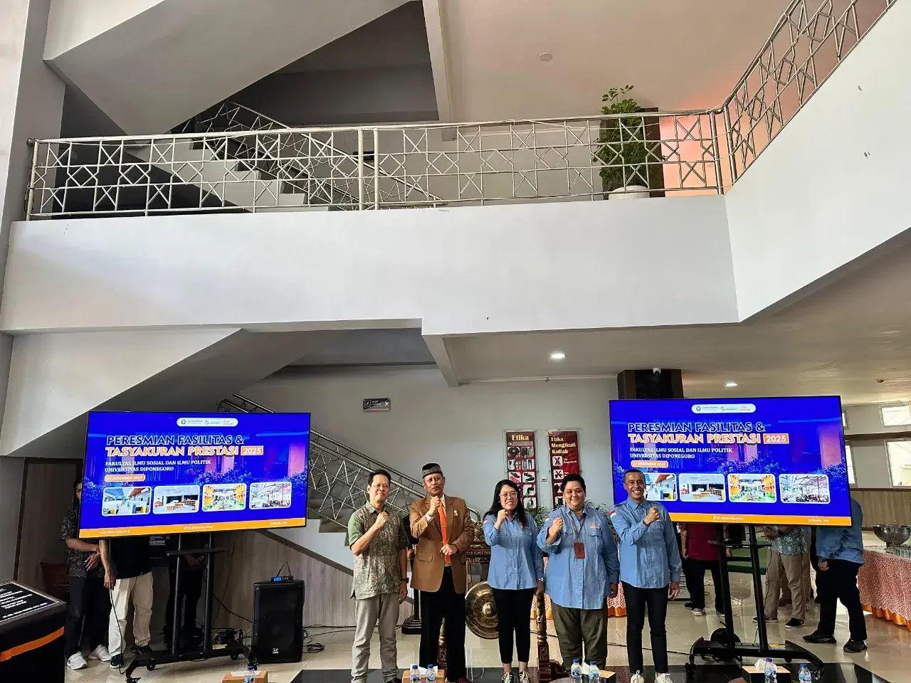 FISIP Undip Resmikan Sejumlah Fasilitas Baru Guna Perkuat Mutu Layanan Akademik 1