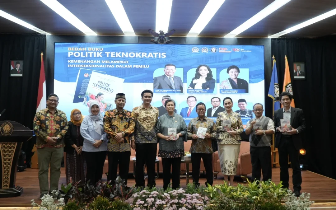DEPARTEMEN POLITIK DAN ILMU PEMERINTAHAN FISIP UNDIP GELAR BEDAH BUKU “POLITIK TEKNOKRATIS: KEMENANGAN MELAMPAUI INTERSEKSIONALITAS DALAM PEMILU”