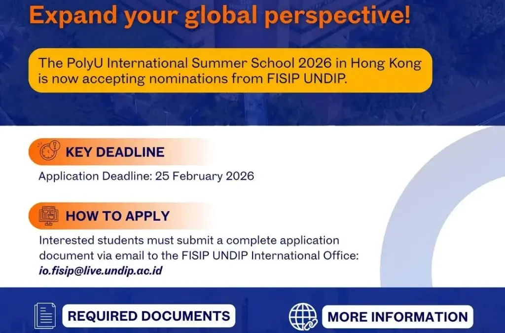 Expand Your Global Horizons: Gain Experience at PolyU International Summer School 2026
