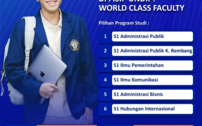 SNBP 2026 Dibuka, FISIP Undip Siapkan Enam Program Studi Unggulan