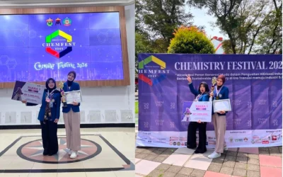 Dua Mahasiswi Ilmu Komunikasi FISIP UNDIP Raih Juara I pada Chemistry Festival Business Plan Competition 2026