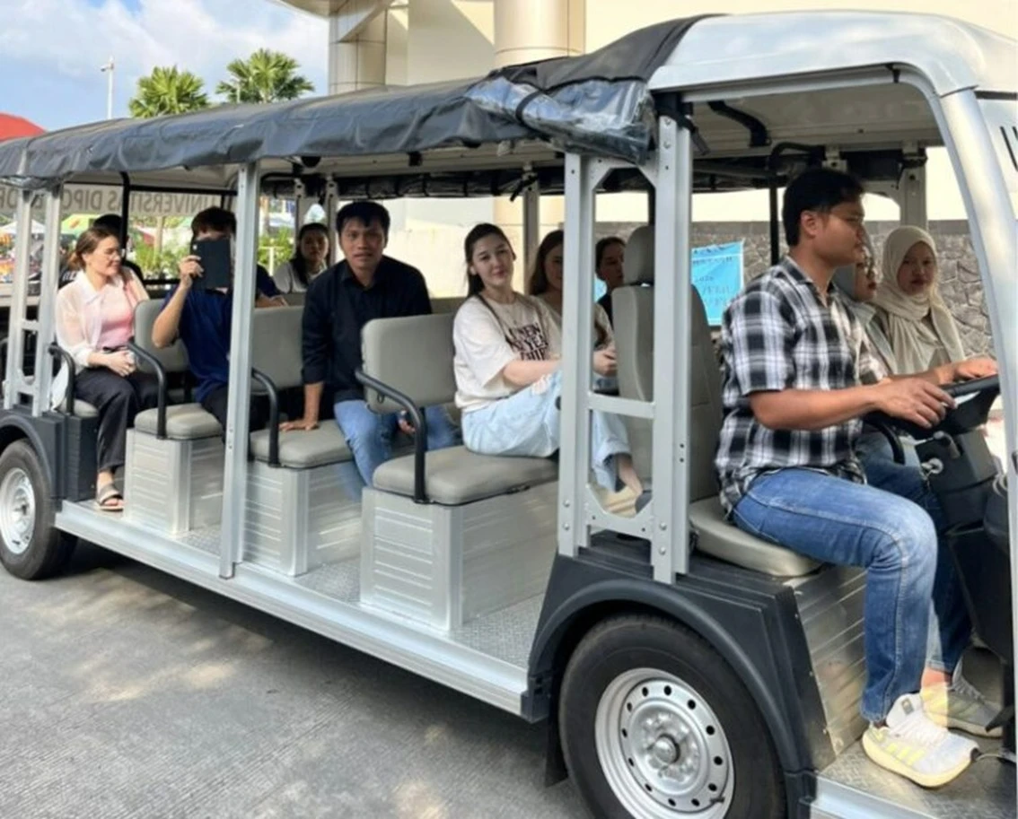 FISIP UNDIP Kenalkan Fasilitas Kampus kepada Mahasiswa Internasional, Dukung Internasionalisasi Akademik