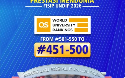 FISIP UNDIP Tembus Peringkat 400 Besar Dunia dalam QS World University Rankings 2026