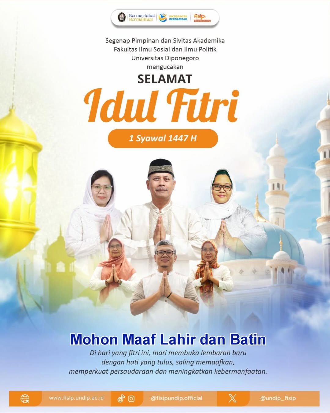 Selamat Hari Raya Idul Fitri 1447 H
