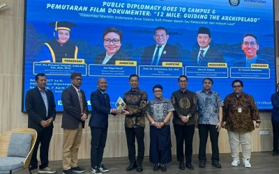 FISIP UNDIP Leaders Attends “Public Diplomacy Goes to Campus”, Promoting Academic Understanding of Public Diplomacy